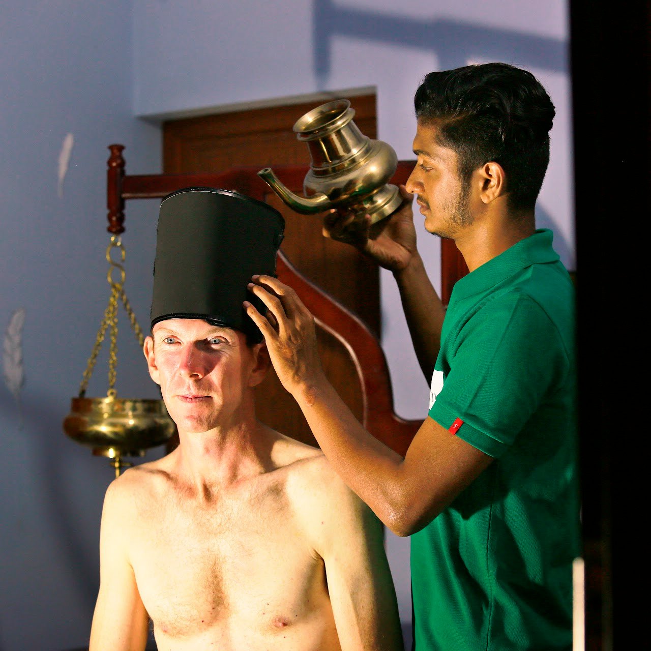 Shiro Dhara treatment at Kaalimadom