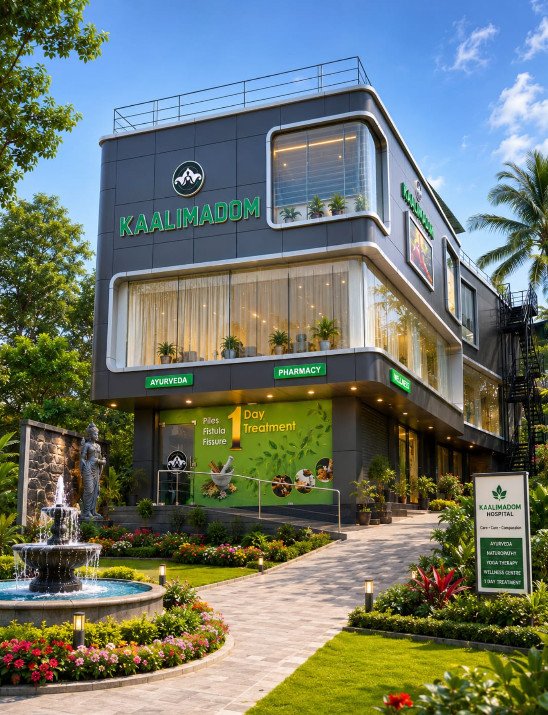 Kaalimadom Ayurveda Hospital building